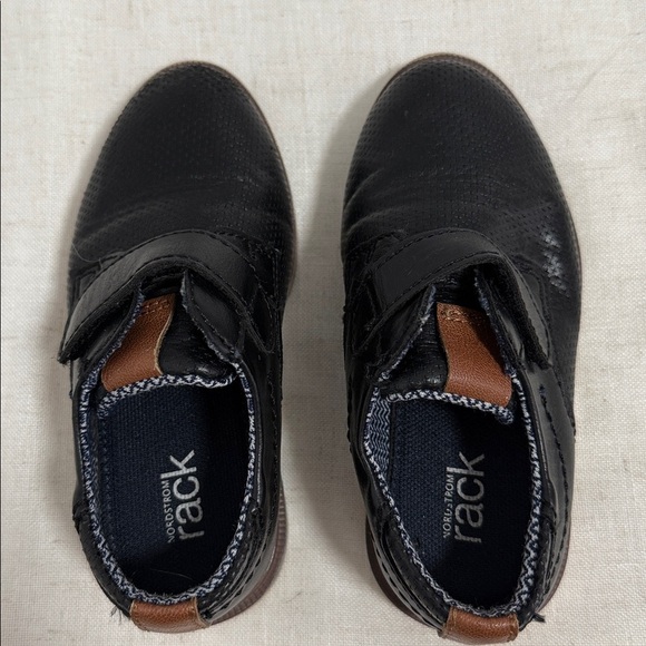 Nordstrom Rack NORDSTROM RACK Kids' Dustin Oxford Dress Shoes Black size 9M - Picture 7 of 8